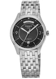 Buy Shop Tissot T Classic T One Automatic Black Dial Silver Steel Strap Watch For Men - T038.430.11.057.00 USA Online