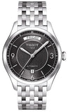 Buy Shop Tissot T Classic T One Automatic Black Dial Silver Steel Strap Watch For Men - T038.430.11.057.00 USA Online