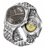 Buy Shop Tissot T Classic T One Automatic Grey Dial Silver Steel Strap Watch For Men - T038.430.11.067.00 USA Online
