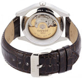 Buy Shop Tissot T Classic T One Automatic Silver Dial Brown Leather Strap Watch For Men - T038.430.16.037.00 USA Online