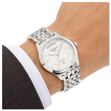 Buy Shop Tissot T Classic T One Automatic Silver Dial Silver Steel Strap Watch For Men - T038.430.11.037.00 USA Online