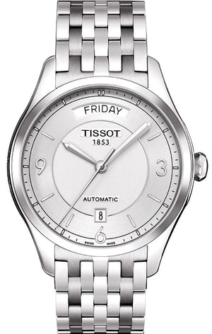 Buy Shop Tissot T Classic T One Automatic Silver Dial Silver Steel Strap Watch For Men - T038.430.11.037.00 USA Online
