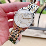 Buy Shop Tissot T Classic T One Automatic Silver Dial Two Tone Steel Strap Watch For Men - T038.430.22.037.00 USA Online