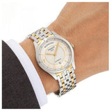 Buy Shop Tissot T Classic T One Automatic Silver Dial Two Tone Steel Strap Watch For Men - T038.430.22.037.00 USA Online