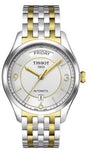Buy Shop Tissot T Classic T One Automatic Silver Dial Two Tone Steel Strap Watch For Men - T038.430.22.037.00 USA Online