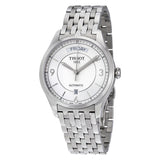 Buy Shop Tissot T Classic T One Automatic Silver Dial Silver Steel Strap Watch For Men - T038.430.11.037.00 USA Online