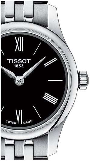 Buy Shop Tissot T Classic Tradition 5.5 Lady Black Dial Watch For Women - T063.009.11.058.00 USA Online