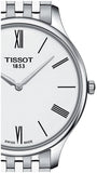 Buy Shop Tissot T Classic Tradition 5.5 White Dial Watch For Men - T063.409.11.018.00 USA Online