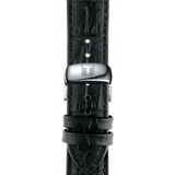 Buy Shop Tissot T Classic Tradition Black Dial Black Leather Strap Watch For Men - T063.610.16.052.00 USA Online