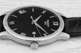 Buy Shop Tissot T Classic Tradition Black Dial Black Leather Strap Watch For Men - T063.610.16.057.00 USA Online