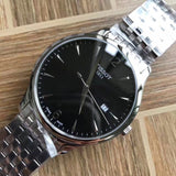 Buy Shop Tissot T Classic Tradition Black Dial Silver Steel Strap Watch For Men - T063.610.11.057.00 USA Online