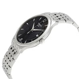 Buy Shop Tissot T Classic Tradition Black Dial Silver Steel Strap Watch For Men - T063.610.11.057.00 USA Online