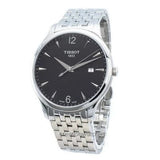Buy Shop Tissot T Classic Tradition Black Dial Silver Steel Strap Watch For Men - T063.610.11.057.00 USA Online