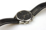 Buy Shop Tissot T Classic Tradition Chronograph Black Dial Black Leather Strap Watch For Men - T063.617.16.057.00 USA Online