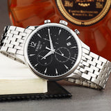 Buy Shop Tissot T Classic Tradition Chronograph Black Dial Silver Steel Strap Watch For Men - T063.617.11.057.00 USA Online