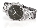 Buy Shop Tissot T Classic Tradition Chronograph Black Dial Silver Steel Strap Watch For Men - T063.617.11.057.00 USA Online
