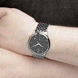 Buy Shop Tissot T Classic Tradition Chronograph Black Dial Silver Steel Strap Watch For Men - T063.617.11.067.00 USA Online