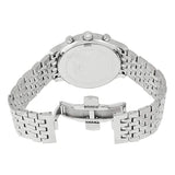 Buy Shop Tissot T Classic Tradition Chronograph Black Dial Silver Steel Strap Watch For Men - T063.617.11.067.00 USA Online