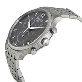 Buy Shop Tissot T Classic Tradition Chronograph Black Dial Silver Steel Strap Watch For Men - T063.617.11.067.00 USA Online