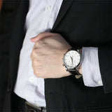 Buy Shop Tissot T Classic Tradition Chronograph White Dial Brown Leather Strap Watch For Men - T063.617.16.037.00 USA Online