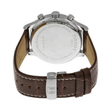 Buy Shop Tissot T Classic Tradition Chronograph White Dial Brown Leather Strap Watch For Men - T063.617.16.037.00 USA Online