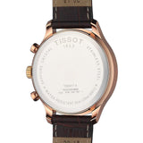 Buy Shop Tissot T Classic Tradition Chronograph White Dial Brown Leather Strap Watch For Men - T063.617.36.037.00 USA Online