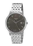 Buy Shop Tissot T Classic Tradition Grey Dial Silver Steel Strap Watch For Men - T063.610.11.067.00 USA Online