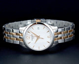 Buy Shop Tissot T Classic Tradition Lady White Dial Two Tone Steel Strap Watch For Women - T063.210.22.037.01 USA Online