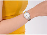 Buy Shop Tissot T Classic Tradition Lady White Dial Two Tone Steel Strap Watch For Women - T063.210.22.037.01 USA Online