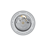 Buy Shop Tissot T Classic Tradition Powermatic 80 Open Heart Silver Dial Brown Leather Strap Watch for Men - T063.907.16.038.00 USA Online