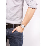 Buy Shop Tissot T Classic Tradition Silver Dial Silver Steel Strap Watch For Men - T063.610.11.038.00 USA Online