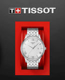 Buy Shop Tissot T Classic Tradition Silver Dial Silver Steel Strap Watch For Men - T063.610.11.038.00 USA Online
