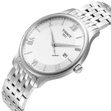 Buy Shop Tissot T Classic Tradition Silver Dial Silver Steel Strap Watch For Men - T063.610.11.038.00 USA Online