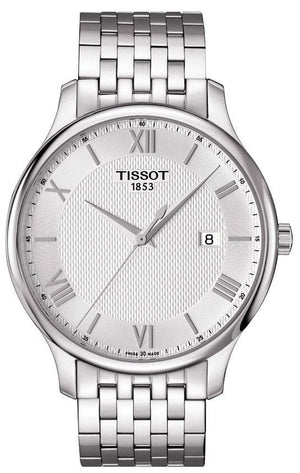 Buy Shop Tissot T Classic Tradition Silver Dial Silver Steel Strap Watch For Men - T063.610.11.038.00 USA Online