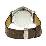 Buy Shop Tissot T Classic Tradition White Dial Brown Leather Strap Watch For Men - T063.610.16.037.00 USA Online
