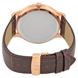 Buy Shop Tissot T Classic Tradition White Dial Brown Leather Strap Watch For Men - T063.610.36.037.00 USA Online