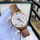 Buy Shop Tissot T Classic Tradition White Dial Rose Gold Steel Strap Watch For Women - T063.610.33.038.00 USA Online