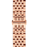 Buy Shop Tissot T Classic Tradition White Dial Rose Gold Steel Strap Watch For Women - T063.610.33.038.00 USA Online