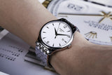 Buy Shop Tissot T Classic Tradition White Dial Silver Steel Strap Watch For Men - T063.610.11.037.00 USA Online