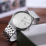 Buy Shop Tissot T Classic Tradition White Dial Silver Steel Strap Watch For Men - T063.610.11.037.00 USA Online