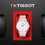 Buy Shop Tissot T Classic Tradition White Dial Silver Steel Strap Watch For Men - T063.610.11.037.00 USA Online