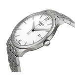 Buy Shop Tissot T Classic Tradition White Dial Silver Steel Strap Watch For Men - T063.610.11.037.00 USA Online