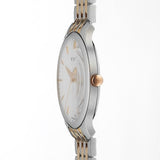 Buy Shop Tissot T Classic Tradition White Dial Two Tone Mesh Bracelet Watch For Men - T063.610.22.037.01 USA Online