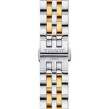 Buy Shop Tissot T Classic Tradition White Dial Two Tone Mesh Bracelet Watch for Women - T063.210.22.037.00 USA Online
