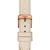 Buy Shop Tissot T Lady Bella Ora Mother of Pearl Dial Cream Leather Strap Watch for Women - T103.310.36.111.00 USA Online
