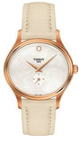 Buy Shop Tissot T Lady Bella Ora Mother of Pearl Dial Cream Leather Strap Watch for Women - T103.310.36.111.00 USA Online