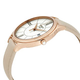 Buy Shop Tissot T Lady Bella Ora Round White Dial Beige Leather Strap Watch For Women - T103.210.36.018.00 USA Online