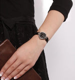 Buy Shop Tissot T Lady Flamingo Black Dial Black Leather Strap Watch For Women - T094.210.16.051.00 USA Online