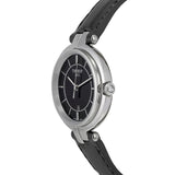 Buy Shop Tissot T Lady Flamingo Black Dial Black Leather Strap Watch For Women - T094.210.16.051.00 USA Online