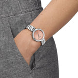 Buy Shop Tissot T-Lady Flamingo Diamonds Pink Dial Silver Steel Strap Watch for Women - T094.210.11.336.00 USA Online
